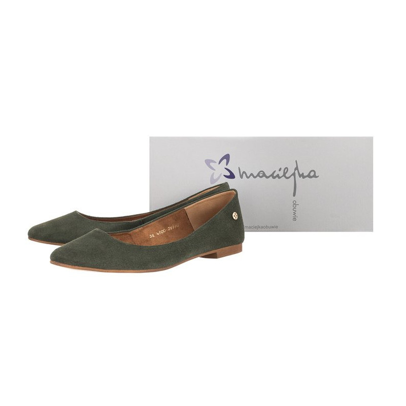 Maciejka Zielone/Oliwkowe 04100-45/00-8 (MA458-f) bateliai