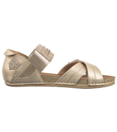 Maciejka Złote/Beżowe 03375-25/00-5 (MA351-i) sandalai