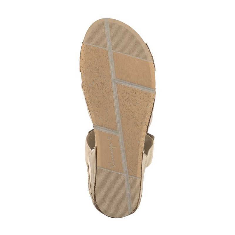 Maciejka Złote/Beżowe 03375-25/00-5 (MA351-i) sandalai