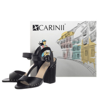 Carinii Czarne B4998/P-E50-000-000-C00 (CI430-a) sandalai
