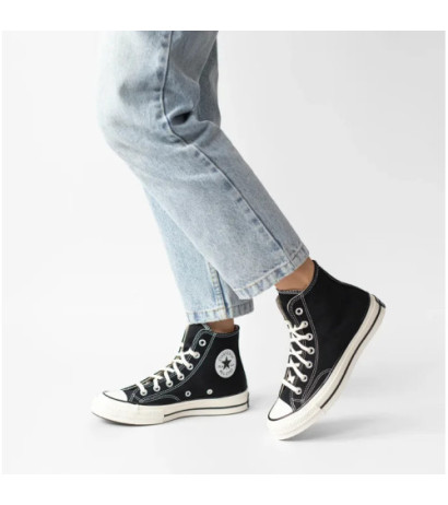 Converse Chuck 70 Hi Black/Egret 162050C (CO394-a) bateliai