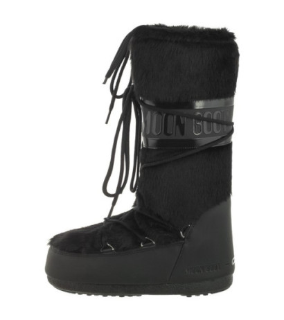 Moon Boot Icon Faux Fur Black 1408900 N001 (MB43-a) batai