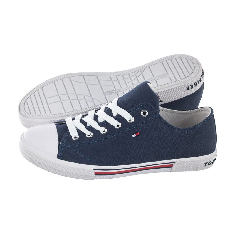 Tommy Hilfiger Low Cut Lace-Up Sneaker T3X4-30692-0890 800 Blue (TH79-b) bateliai