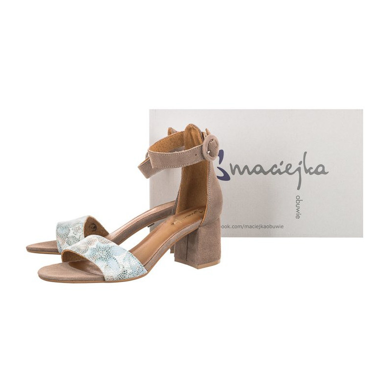 Maciejka Beżowe 04141-47/00-5 (MA489-c) sandalai