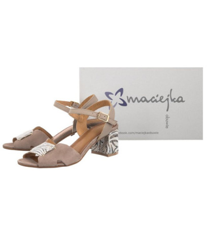 Maciejka Beżowe 04120-10/00-5 (MA481-g) sandalai