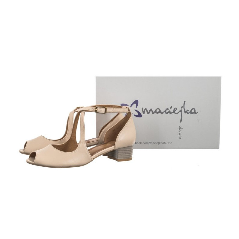 Maciejka Jasnobeżowe 04509-22/00-1 (MA554-d) sandalai