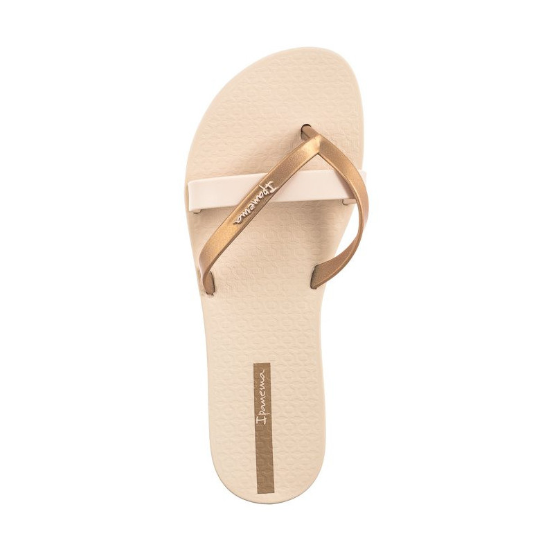 Ipanema Kirei Fem 81805/AT158 Beige/Gold (IP16-e) šlepetės