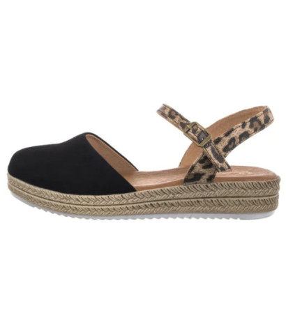 Maciejka Czarne w Panterkę 03065-20/00-5 (MA472-g) sandalai