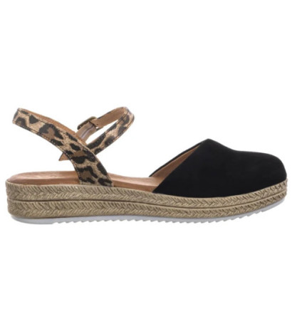 Maciejka Czarne w Panterkę 03065-20/00-5 (MA472-g) sandalai
