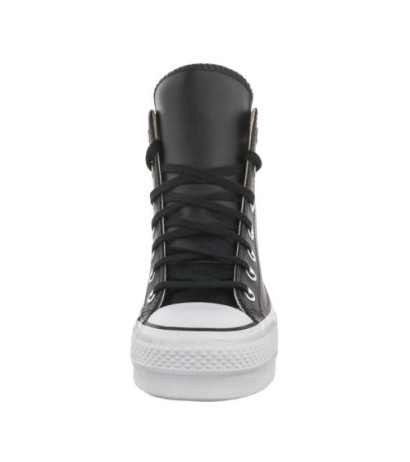 Converse CT All Star Lift Clean Hi Black/Black/White 561675C (CO446-a) bateliai