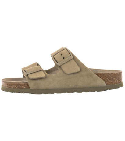 Birkenstock Arizona SF Faded Khaki 1019088 (BK121-b) Moteriški batai/šlepetės