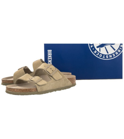Birkenstock Arizona SF Faded Khaki 1019088 (BK121-b) Moteriški batai/šlepetės