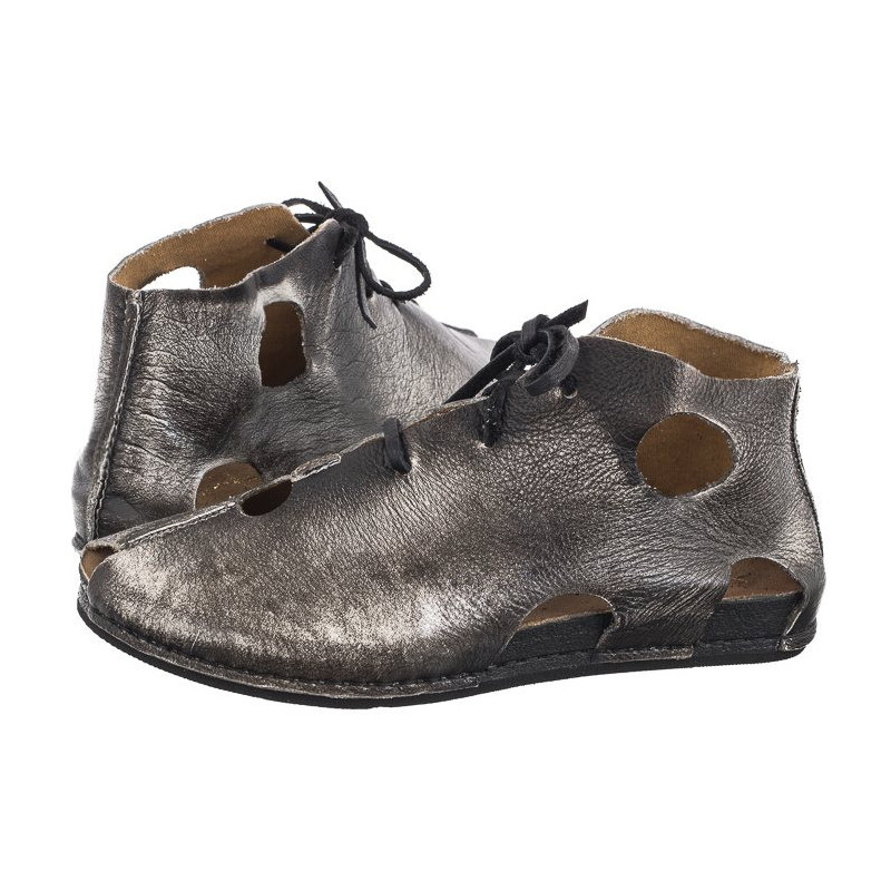 Maciejka Szare/Czarne 03426-03/00-0 (MA609-c) sandalai