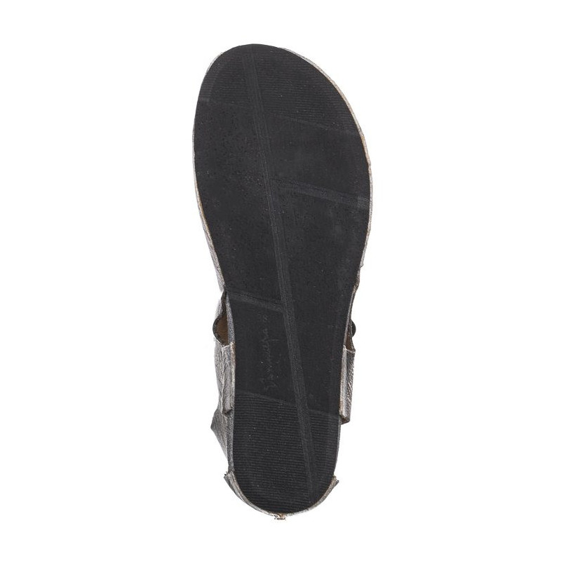 Maciejka Szare/Czarne 03426-03/00-0 (MA609-c) sandalai