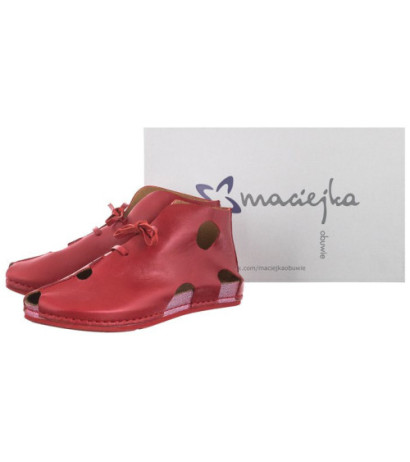 Maciejka Czerwone 03426-08/00-0 (MA609-d) sandalai