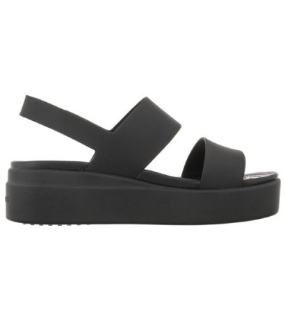 Crocs Brooklyn Low Wedge W Black 206453-060 (CR199-d) sandalai