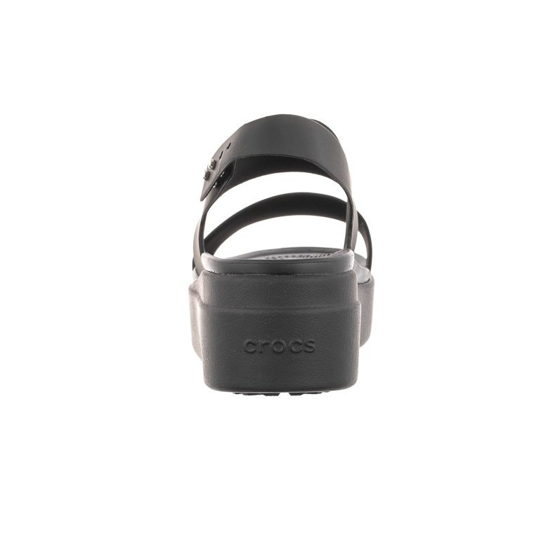 Crocs Brooklyn Low Wedge W Black 206453-060 (CR199-d) sandalai
