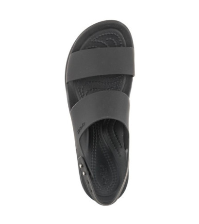 Crocs Brooklyn Low Wedge W Black 206453-060 (CR199-d) sandalai