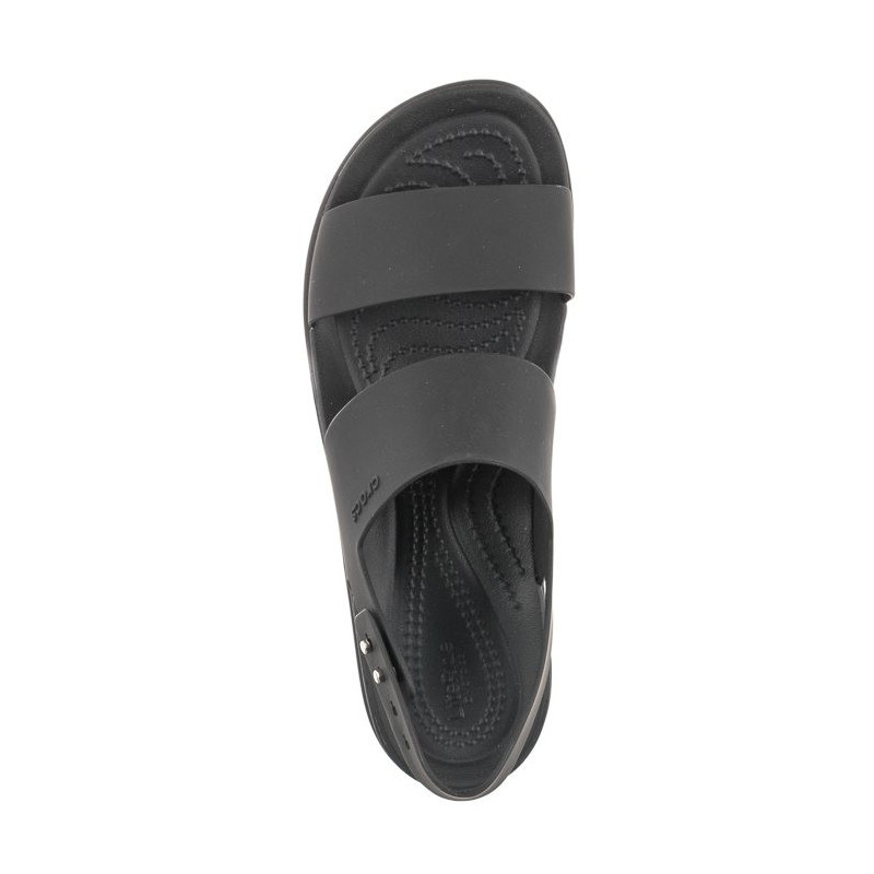 Crocs Brooklyn Low Wedge W Black 206453-060 (CR199-d) sandalai