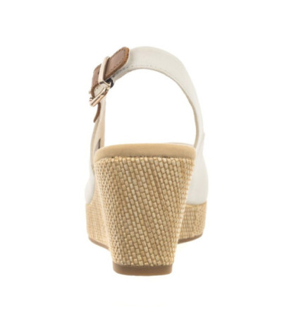Tommy Hilfiger Iconic Elba Sling Back Wedge FW0FW04788 YBL Ecru (TH122-f) batai