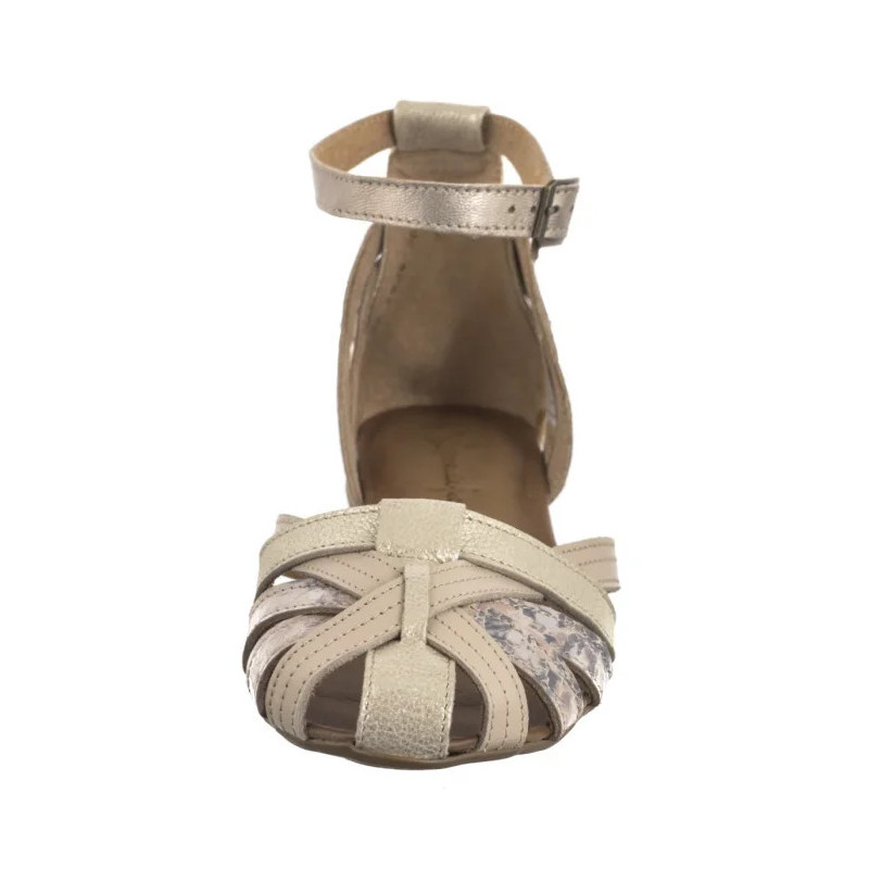 Maciejka Beżowe Kwiatki 01924-47/00-0 (MA600-i) sandalai