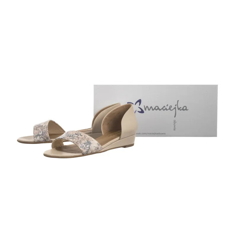 Maciejka Beżowe 01971-69/00-5 (MA597-g) sandalai