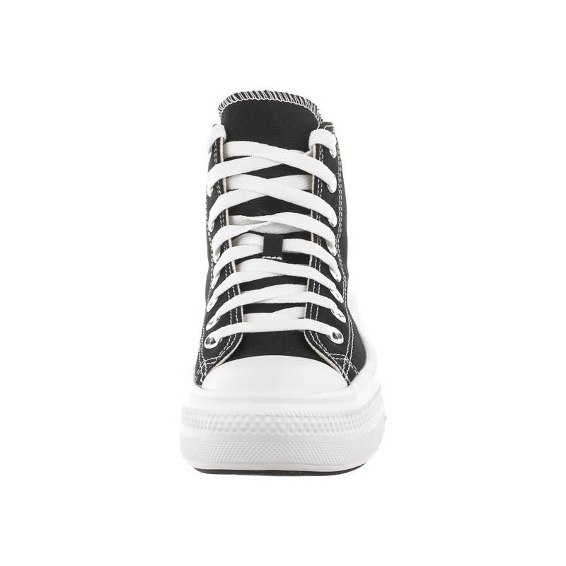 Converse CT All Star Move Hi Black/Natural Ivory/White 568497C (CO448-a) bateliai