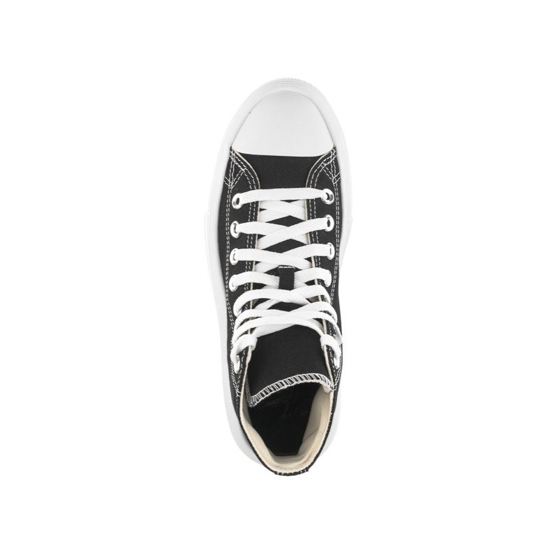 Converse CT All Star Move Hi Black/Natural Ivory/White 568497C (CO448-a) bateliai