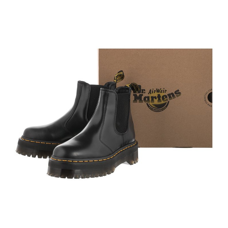 Dr. Martens 2976 Quad Black Polished Smooth 24687001 (DR35-a) 