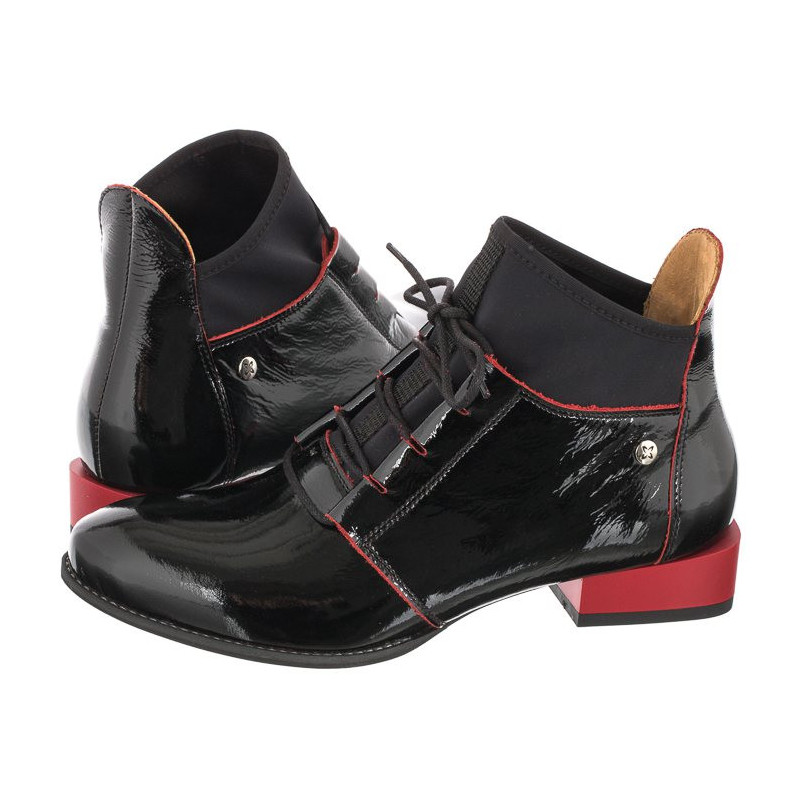 Maciejka Czarne Lakierowane 04744-16/00-7 (MA649-c) batai