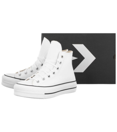 Converse CT All Star Lift Hi White/Black/White 561676C (CO446-b) bateliai