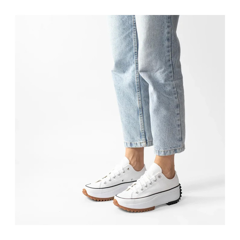 Converse Run Star Hike OX White/Black/Gum 168817C (CO460-a) bateliai