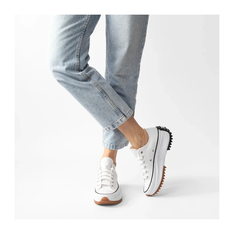 Converse Run Star Hike OX White/Black/Gum 168817C (CO460-a) bateliai