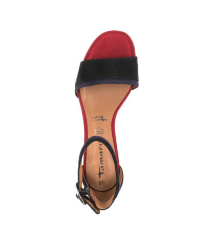 Tamaris Czarne 1-28379-26 095 Blk Suede Comb (TM311-a) bateliai