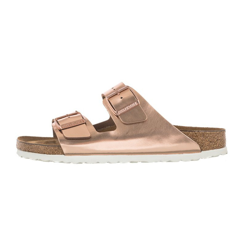 Birkenstock Arizona BS Soft Footbed Metallic Copper 0952093 (BK145-a) Moteriški batai/šlepetės