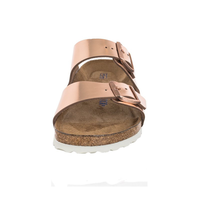 Birkenstock Arizona BS Soft Footbed Metallic Copper 0952093 (BK145-a) Moteriški batai/šlepetės