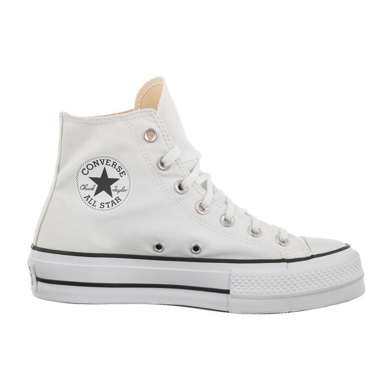 Converse CT All Star Lift Hi White/Black 560846C (CO468-a) bateliai