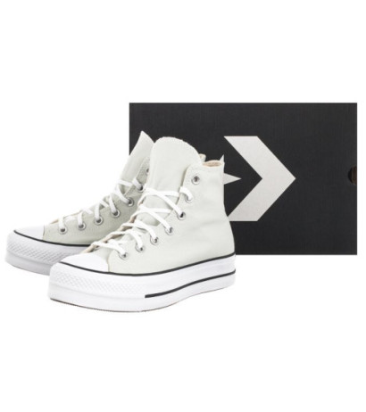 Converse CT All Star Lift Hi Light Silver/Black/White 572720C (CO468-c) bateliai