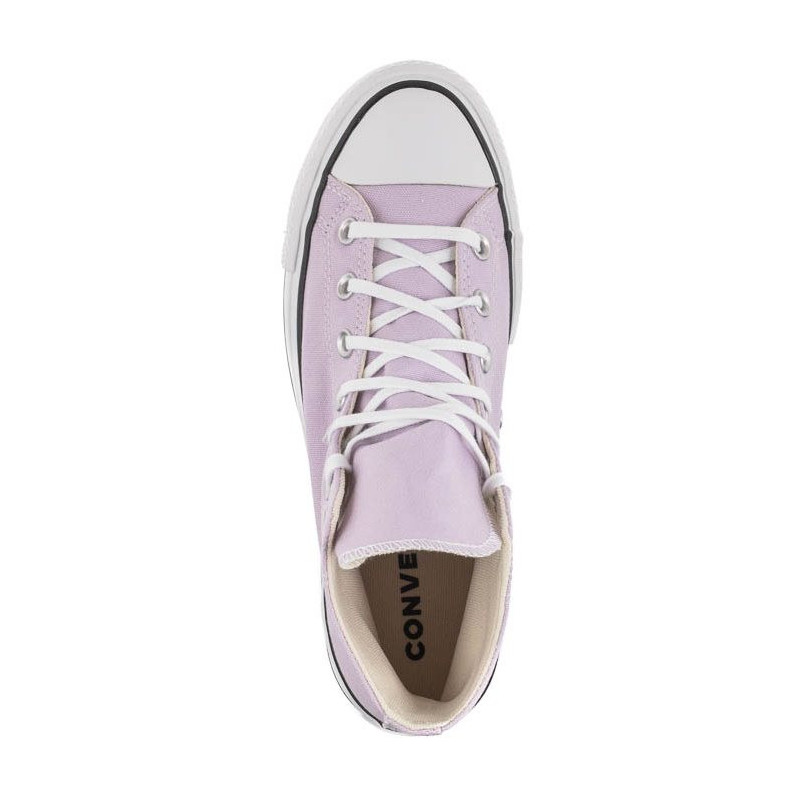 Converse CT All Star Lift Hi Pale Amethyst/White/Black A01178C (CO468-d) bateliai