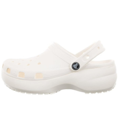 Crocs Classic Platform Clog W White 206750-100 (CR211-c) Moteriški batai/šlepetės