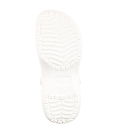 Crocs Classic Platform Clog W White 206750-100 (CR211-c) Moteriški batai/šlepetės