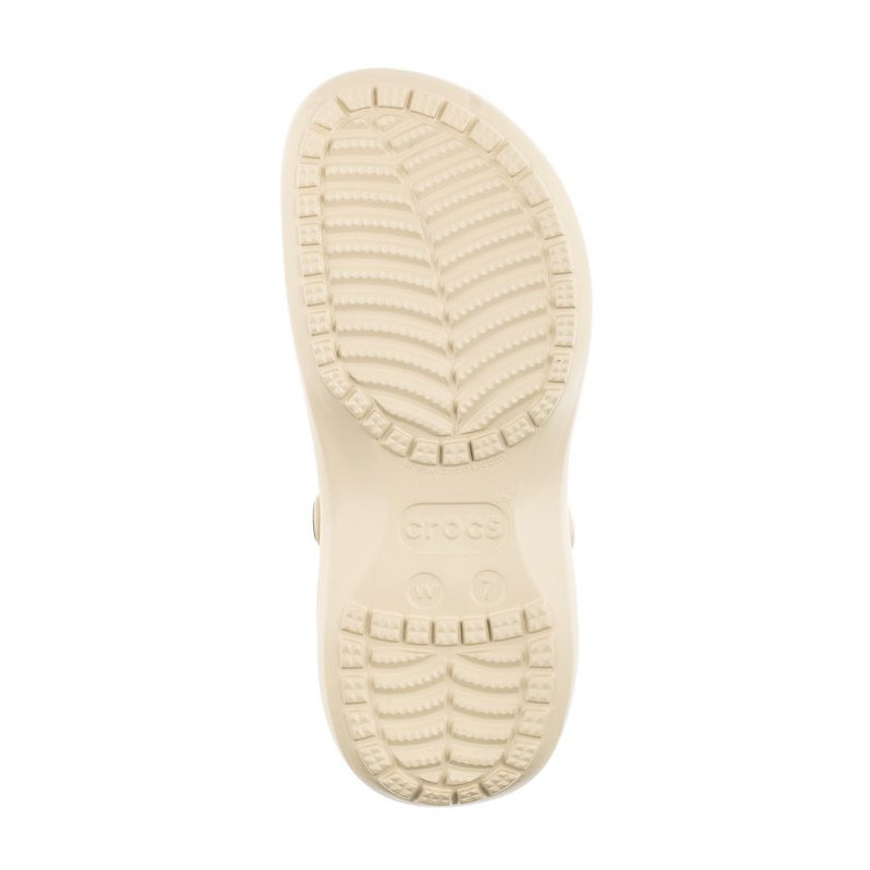 Crocs Classic Platform Clog W Bone 206750-2Y2 (CR211-e) Moteriški batai/šlepetės