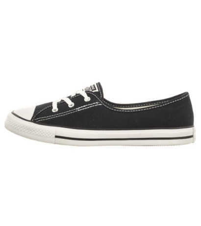 Converse CT All Star Ballet Lace Slip Black/White/Black 566775C (CO467-b) bateliai