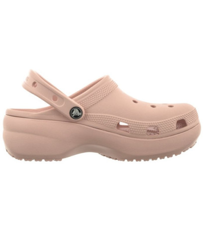 Crocs Classic Platform Clog W Pale Blush 206750-6RL (CR211-g) Moteriški batai/šlepetės
