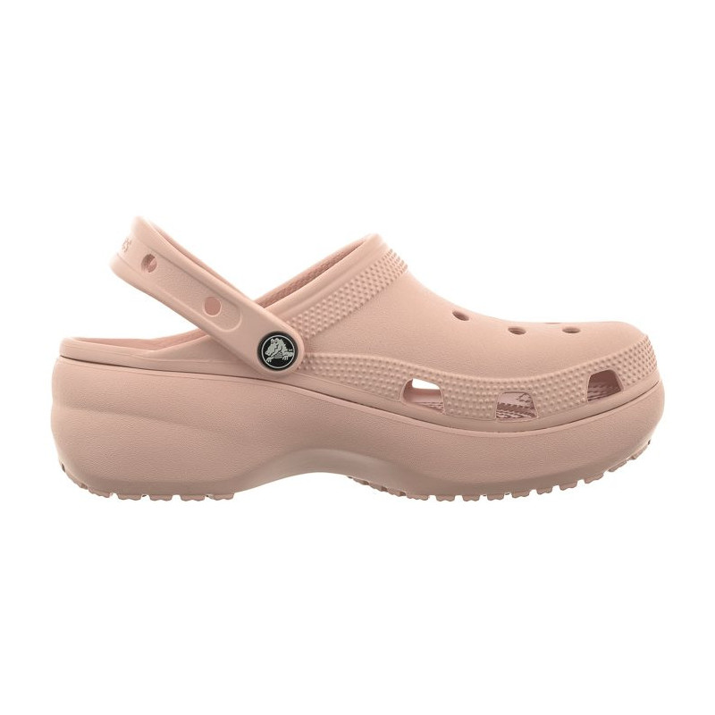 Crocs Classic Platform Clog W Pale Blush 206750-6RL (CR211-g) Moteriški batai/šlepetės