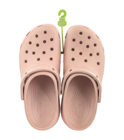 Crocs Classic Platform Clog W Pale Blush 206750-6RL (CR211-g) Moteriški batai/šlepetės