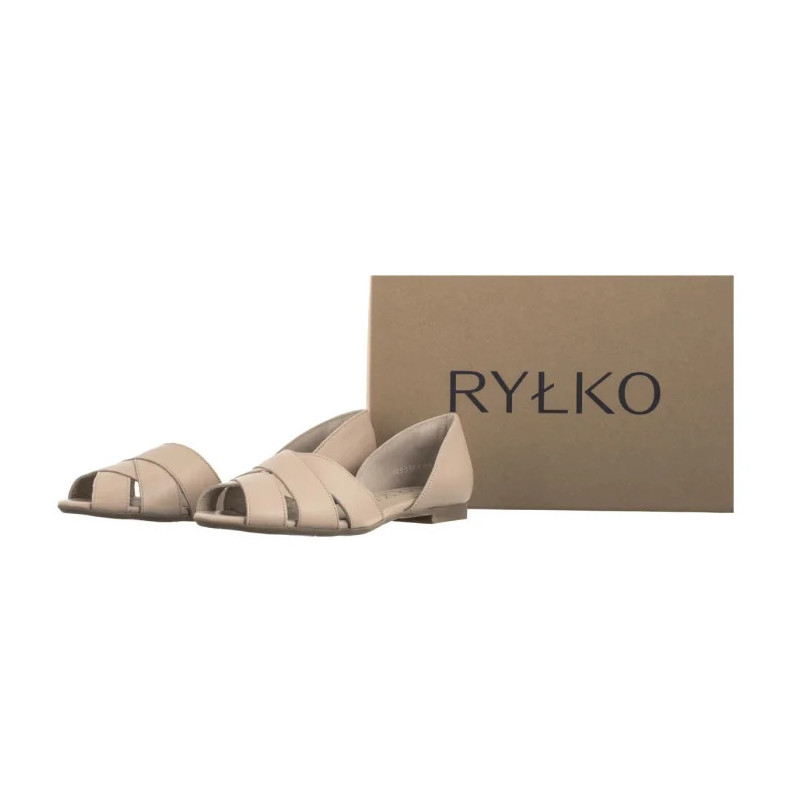 Ryłko Beżowe I1BE5__ _6NY (RY275-c) sandalai