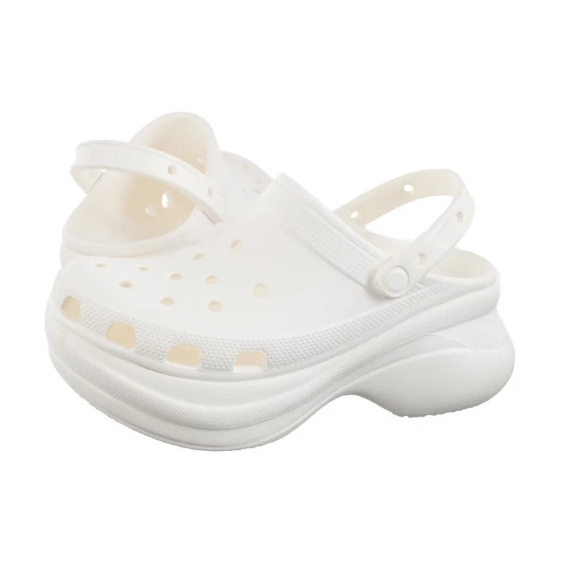 Crocs Classic Bae Clog W White 206302-100 (CR217-b) Moteriški batai/šlepetės