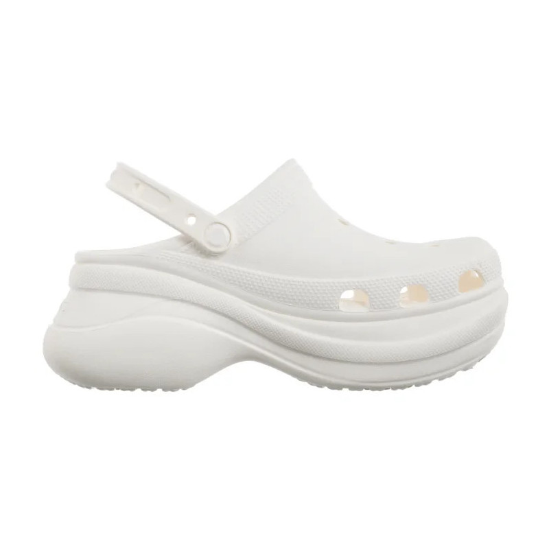 Crocs Classic Bae Clog W White 206302-100 (CR217-b) Moteriški batai/šlepetės
