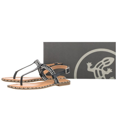 Salamander Nela Black 32-89501-01 (SA37-a) sandalai